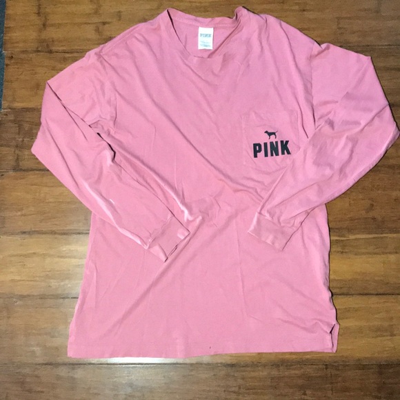 PINK Victoria's Secret Tops - 🍒Victoria’s Secret PINK oversized shirt